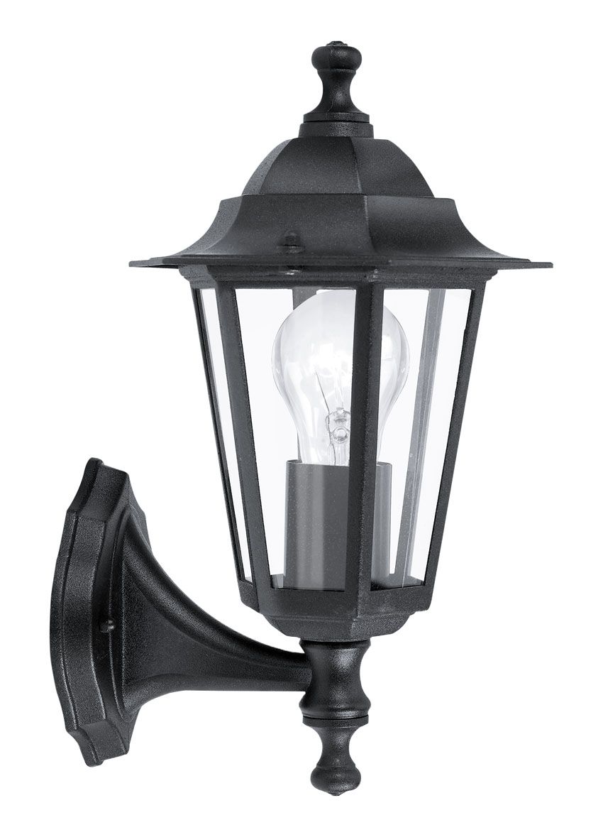 Уличный настенный светильник Laterna 22468, цвет черный - фото 1