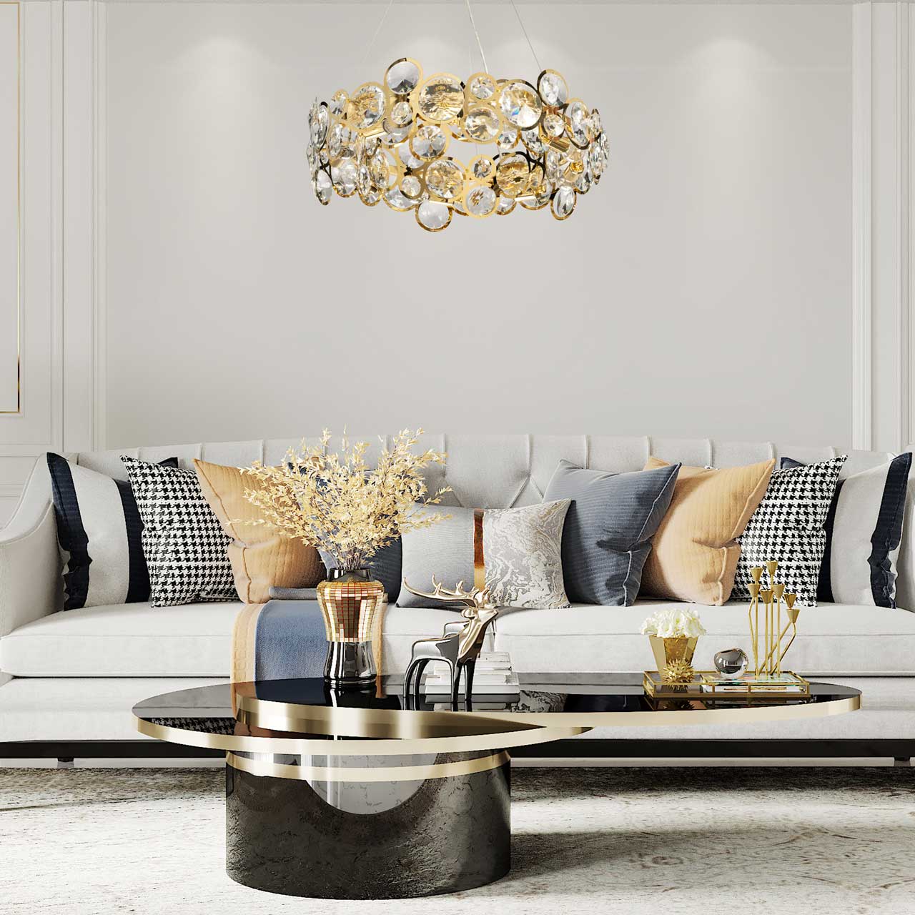 Подвесная люстра De City Арман 462011308_MW