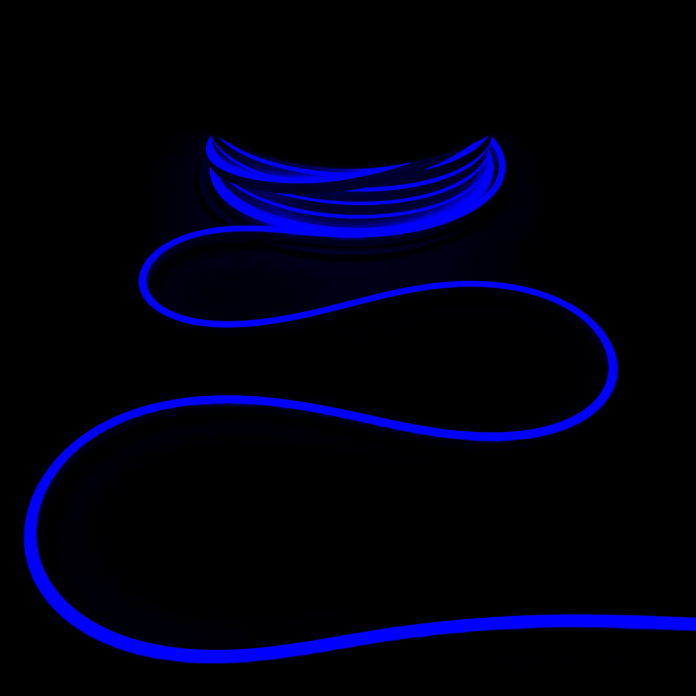 Односторонний Гибкий Неон 6х12мм Синий 12В, IP65 LTC FR-23525 FR-23525