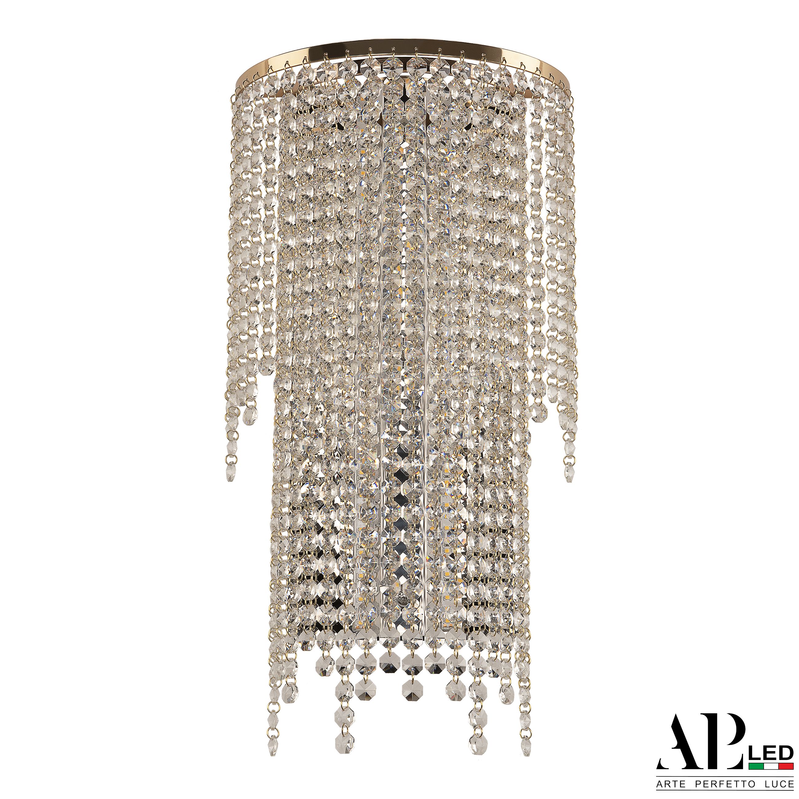 Настенный светильник APL LED Rimini S500.B4.25-50.B.3000.Gold_BI