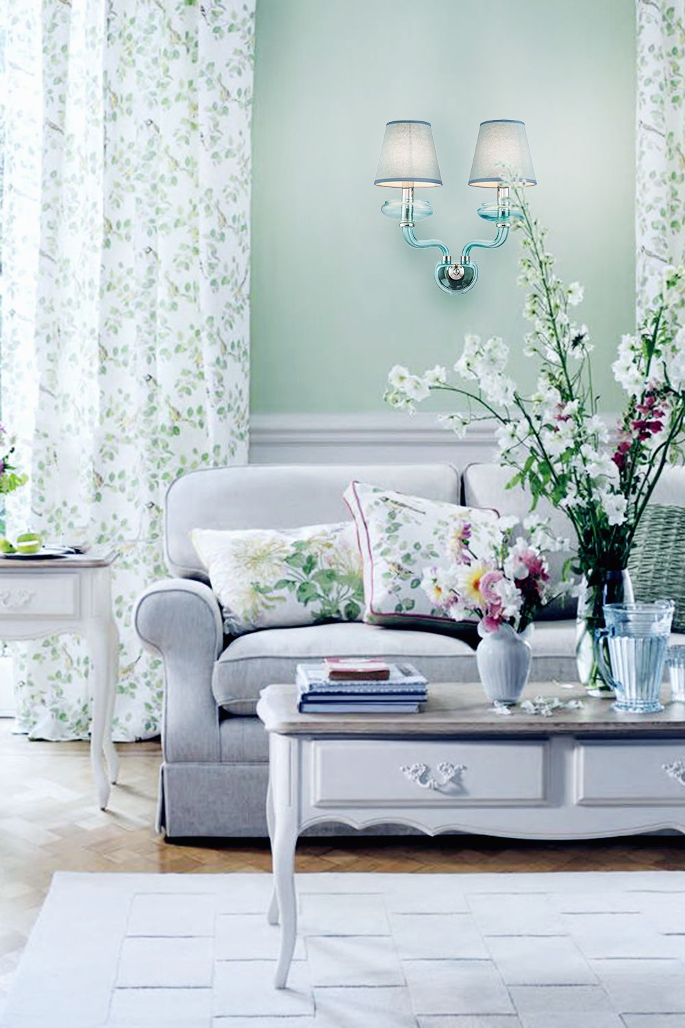 Бра Lucia Tucci ASHANTI ASHANTI W1260.2 blue