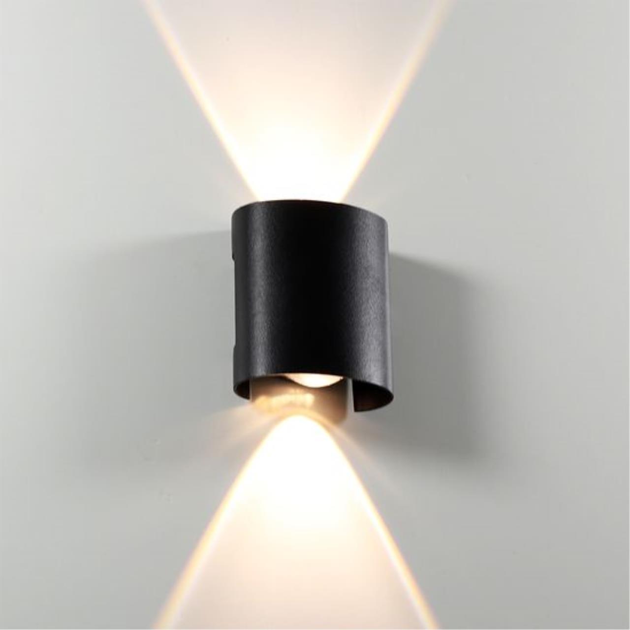 Уличный настенный светильник Arte Lamp BOSTO A3122AL-2BK