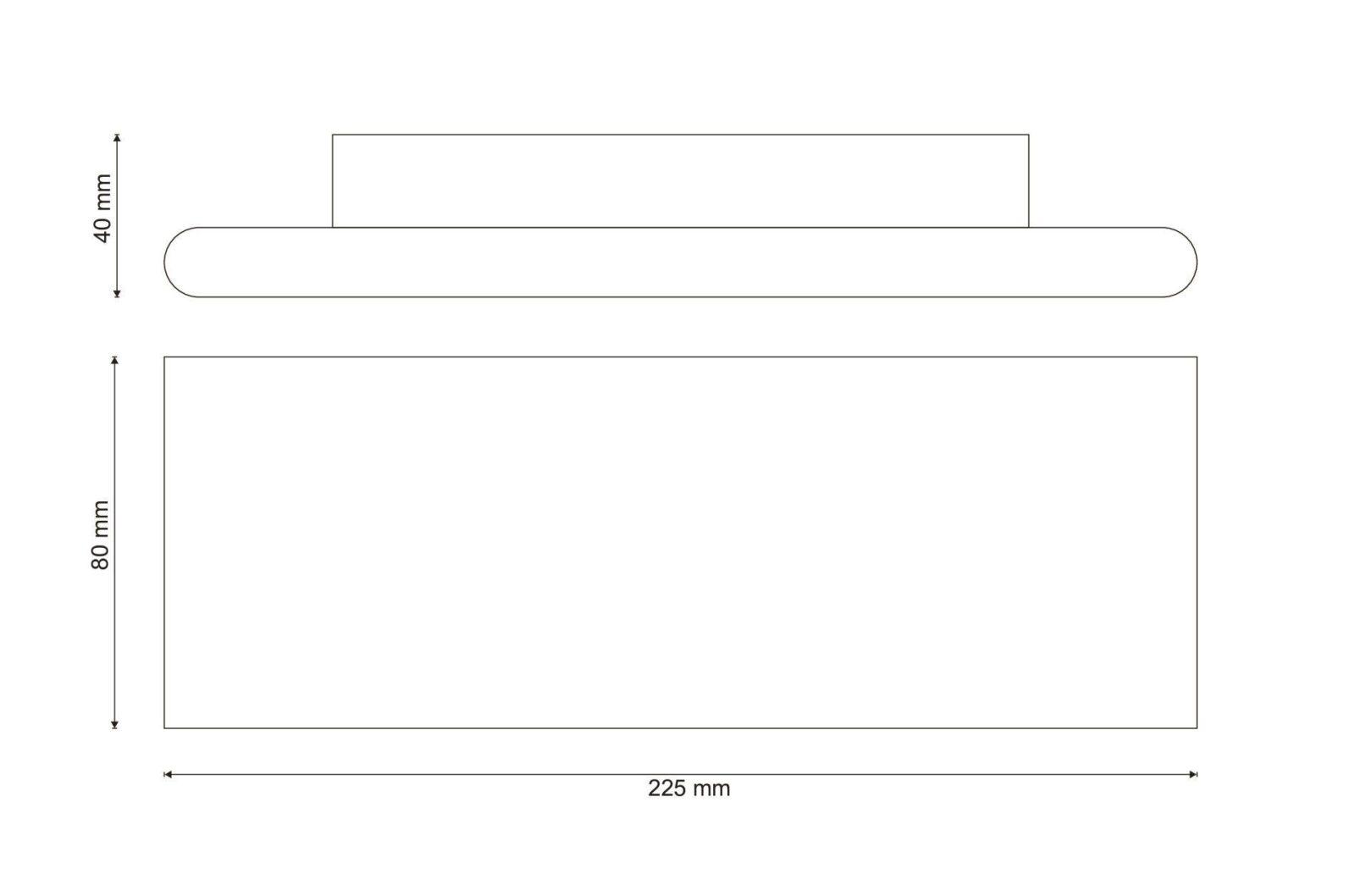 Настенный светильник Lucia Tucci AERO AERO W205 nero LED