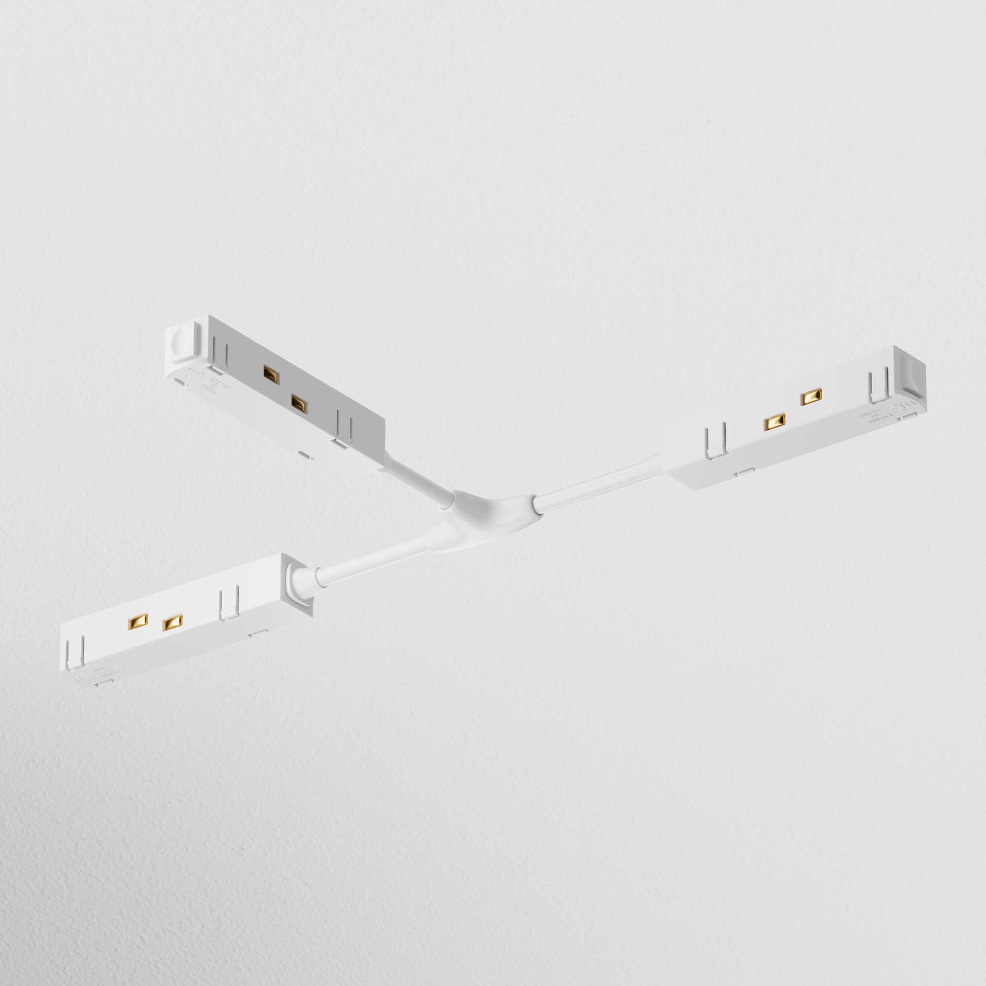 Коннектор питания Т-образный для трековой системы Maytoni Technical TRA004CWT-22W_MY