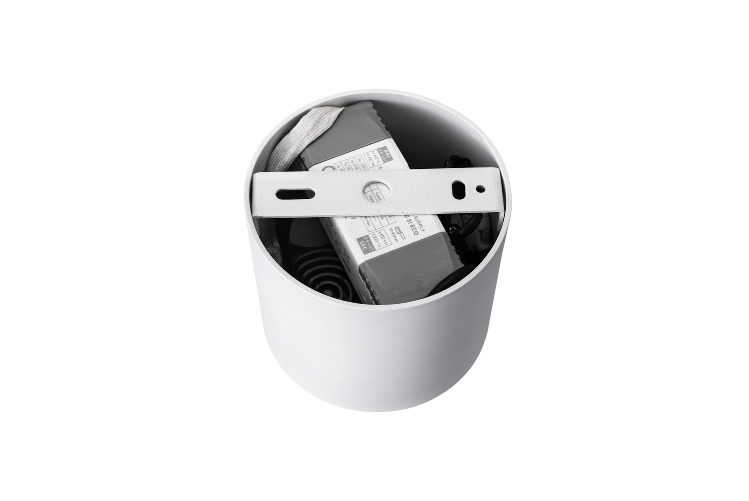 Накладной светильник iLedex Metrica 113-12W-D100-4000K-24DG-WH_IX