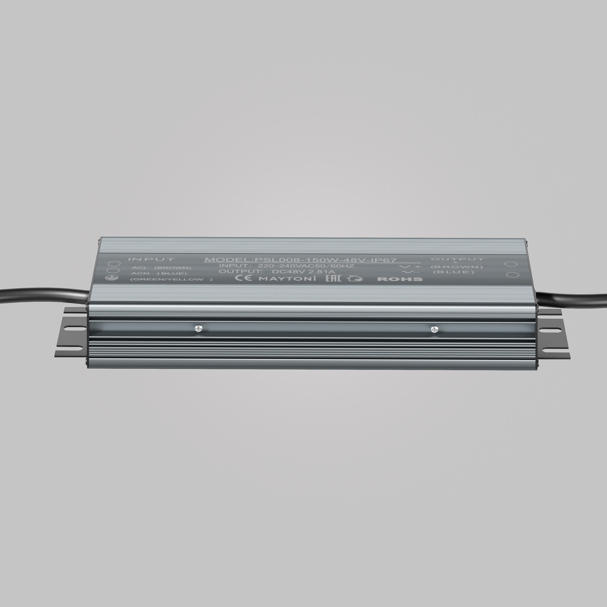 Блок питания Maytoni Power Supply Magnetic PSL008-150W-48V-IP67_MY