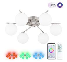 Потолочная люстра CitiLux Адам Смарт CL228A161