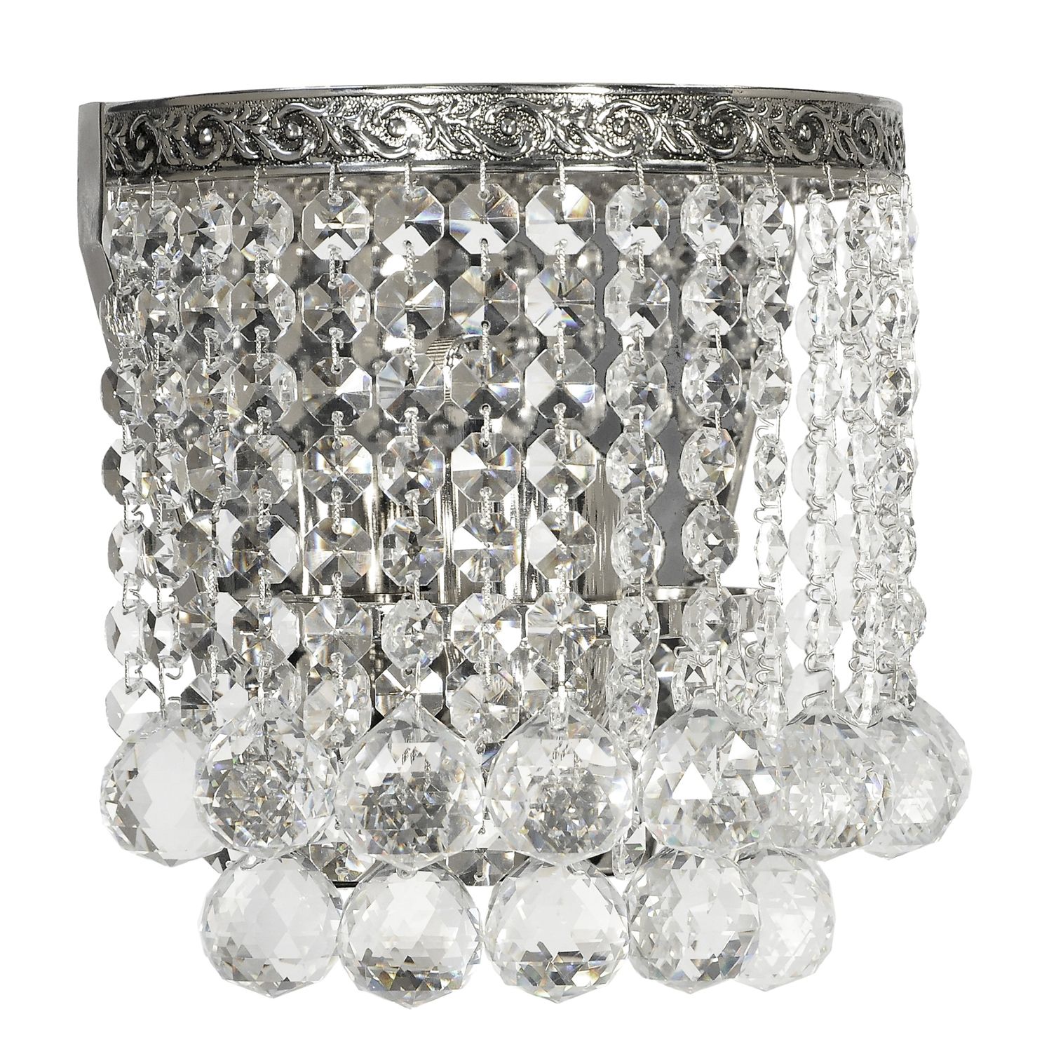 Настенный светильник Arti Lampadari Castellana Nickel Castellana E 2.10.501 N