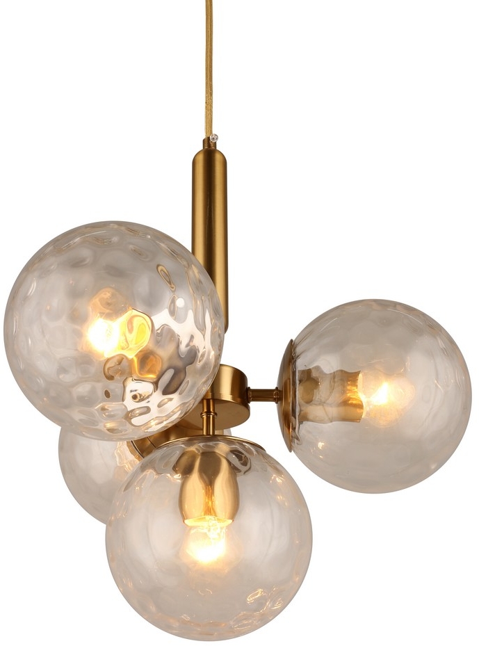 Люстра для гостиной со стеклянными плафонами Aployt APL.728.16.04