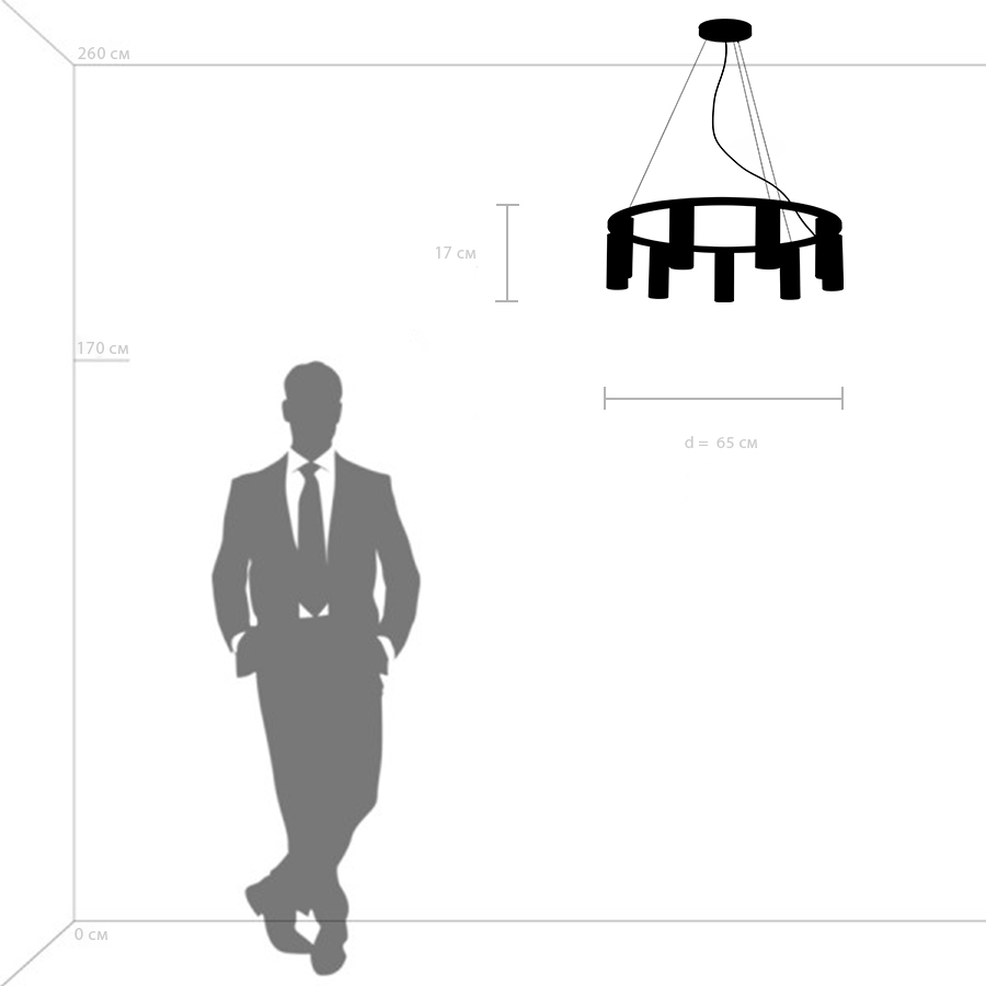 Подвесная люстра LightStar Roma 718093_LS