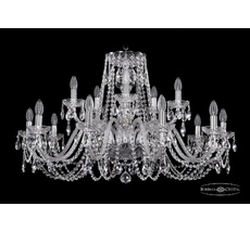 Хрустальная люстра Bohemia Ivele 1402/10+5/360 Ni_BI
