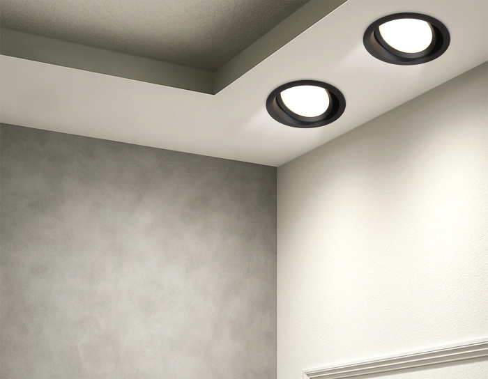 Встраиваемый светильник поворотный Ambrella Light TECHNO SPOT TN52231_AMB