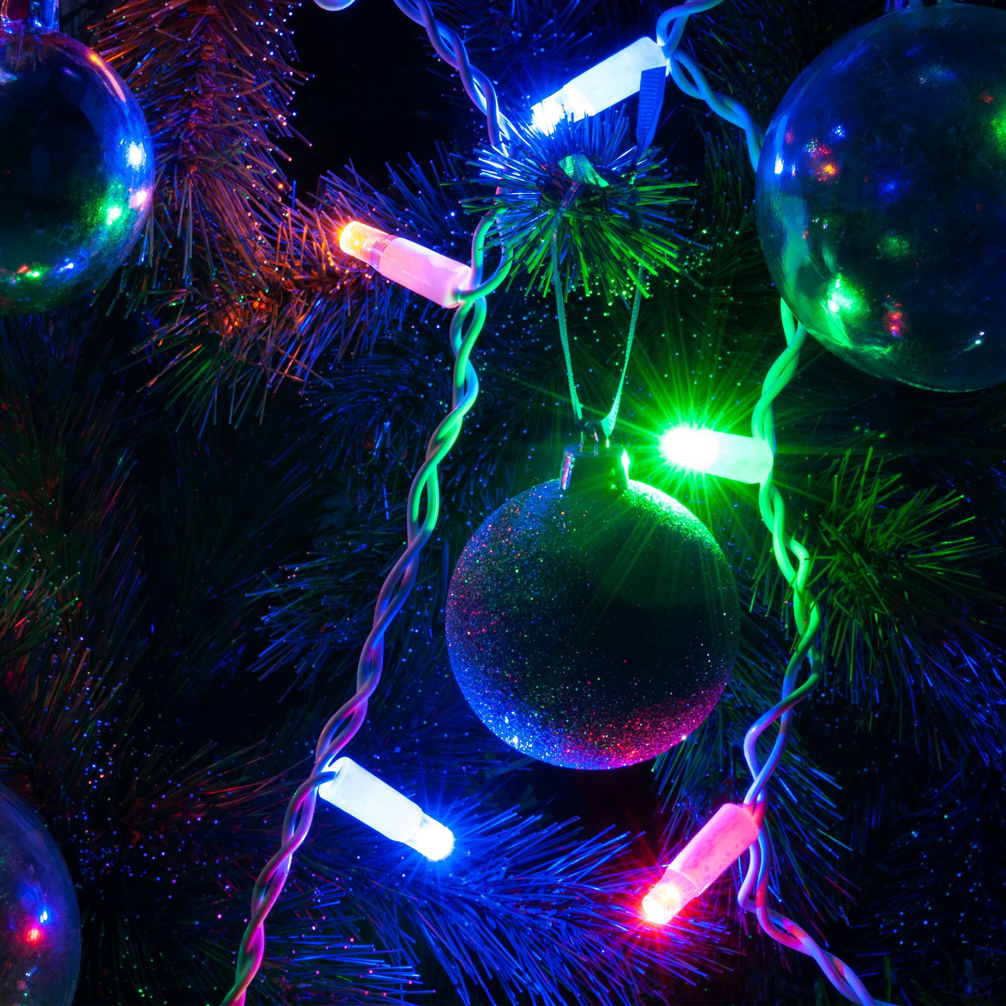 Гирлянда бахрома с мерцанием 3x0.6 М IP65 мульти Eurosvet 100-101 a060409_EU