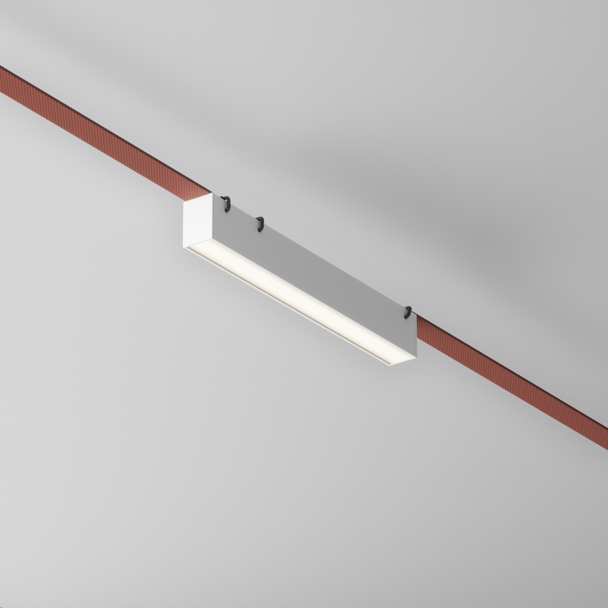 Подвесной светильник для трека-ремня Maytoni Basis TR129B-12W4K-W_MY