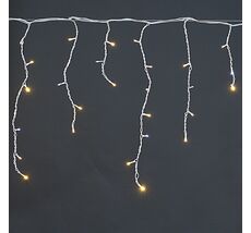 Гирлянда светодиодная Бахрома 5 х 0,6 м Sneha A-056R WW/W FLASH_SN