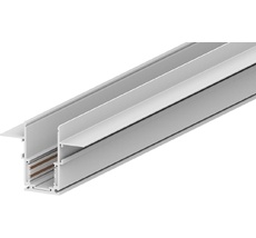 Шинопровод встраиваемый под гипсокартон низковольтный белый 1м Feron 41964_FR