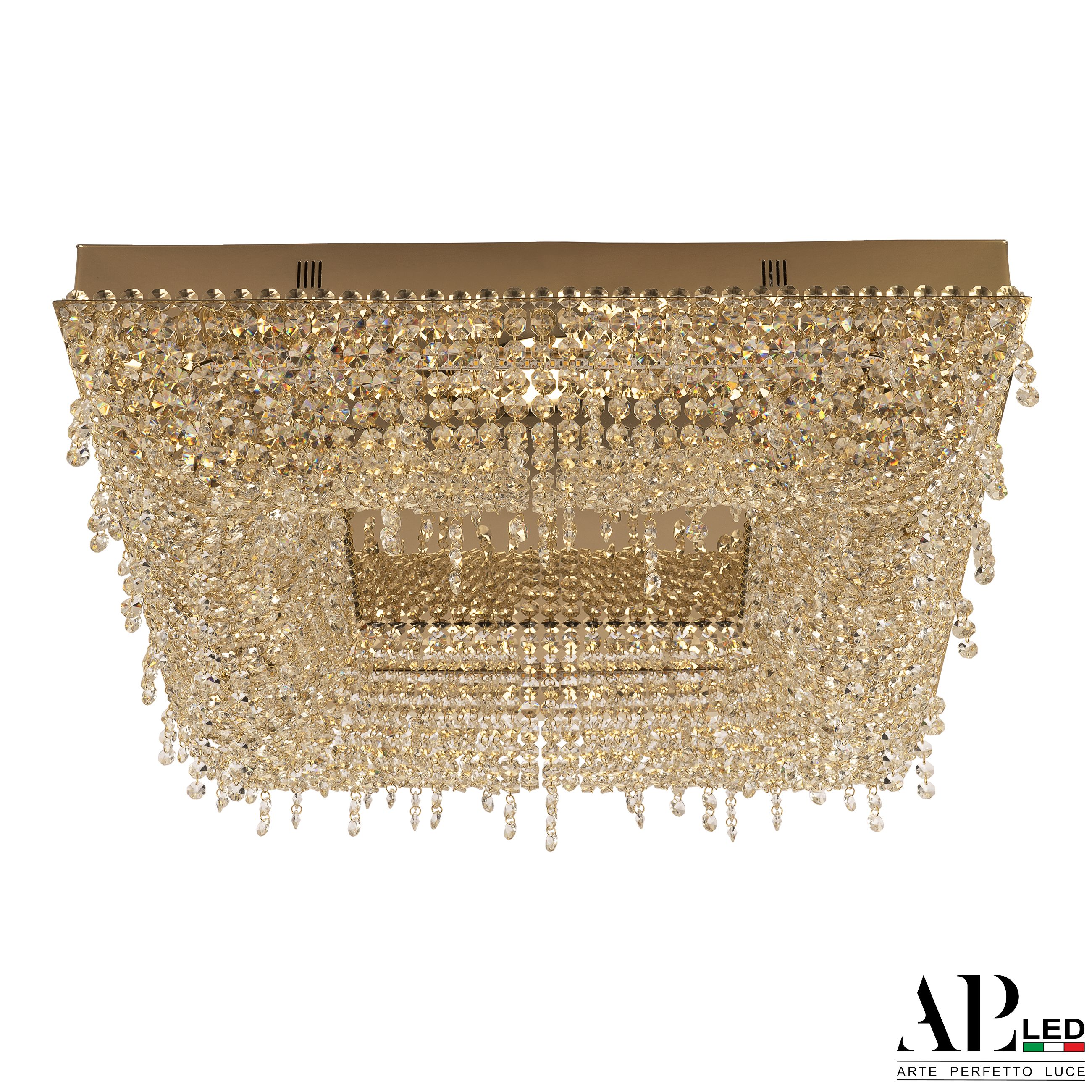 Хрустальная люстра APL LED Sicilia SH603.2.60.B.Gd.3000_BI