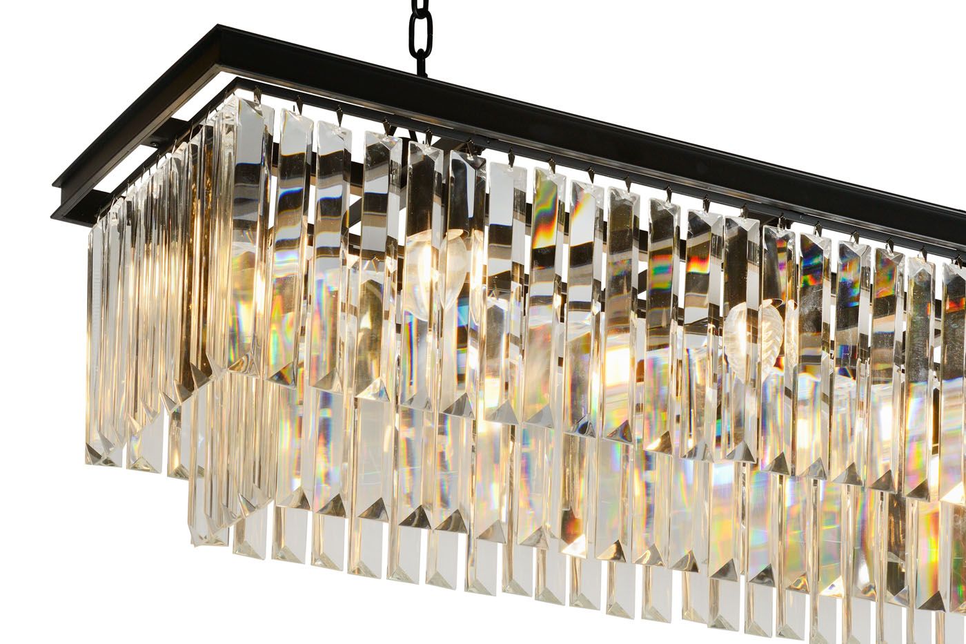 Подвесная люстра ILamp Triumph 6118-1000 BK_IP