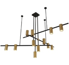 Подвесная люстра Stilfort на штанге Ausver 2162/05/12P
