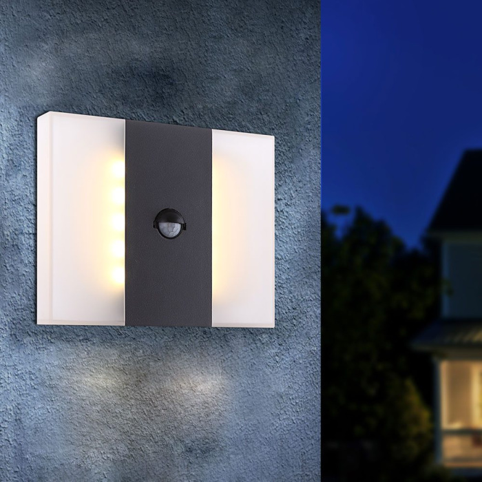 Уличный настенный светильник LALLI 34019_GL