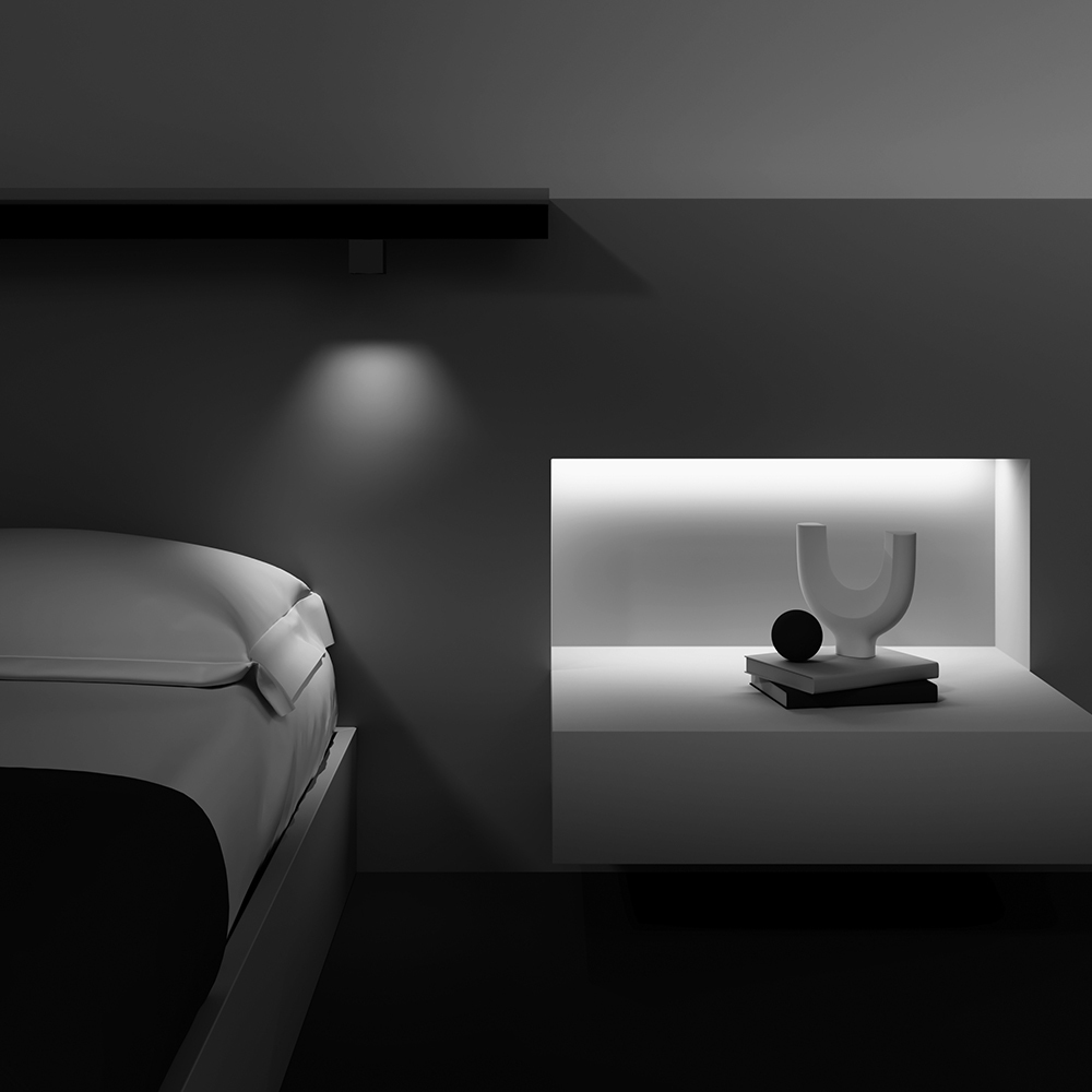 Трековый светильник Maytoni Technical Alfa S TR133-4-7W-DS-BS_MY