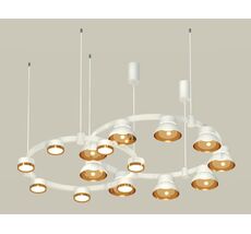 Подвесная люстра Ambrella light Techno Ring с акрилом Traditional DIY XR92081110_AMB