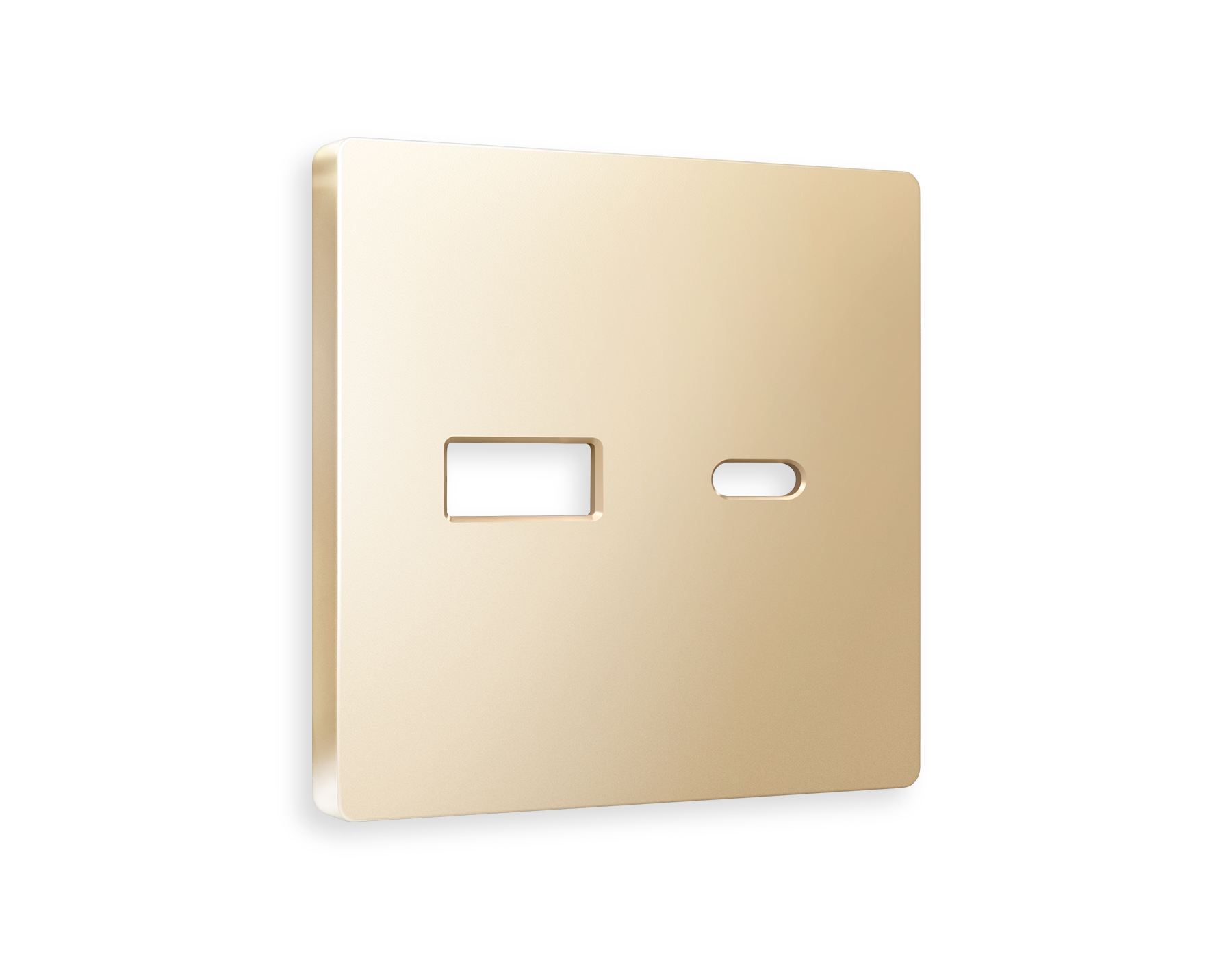 Лицевая панель для розетки 2USB тип A+C QUANT Ambrella Volt ALFA AP6110_AMB