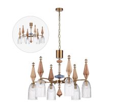 Подвесная люстра ODEON LIGHT EXCLUSIVE TERRA 5414/6