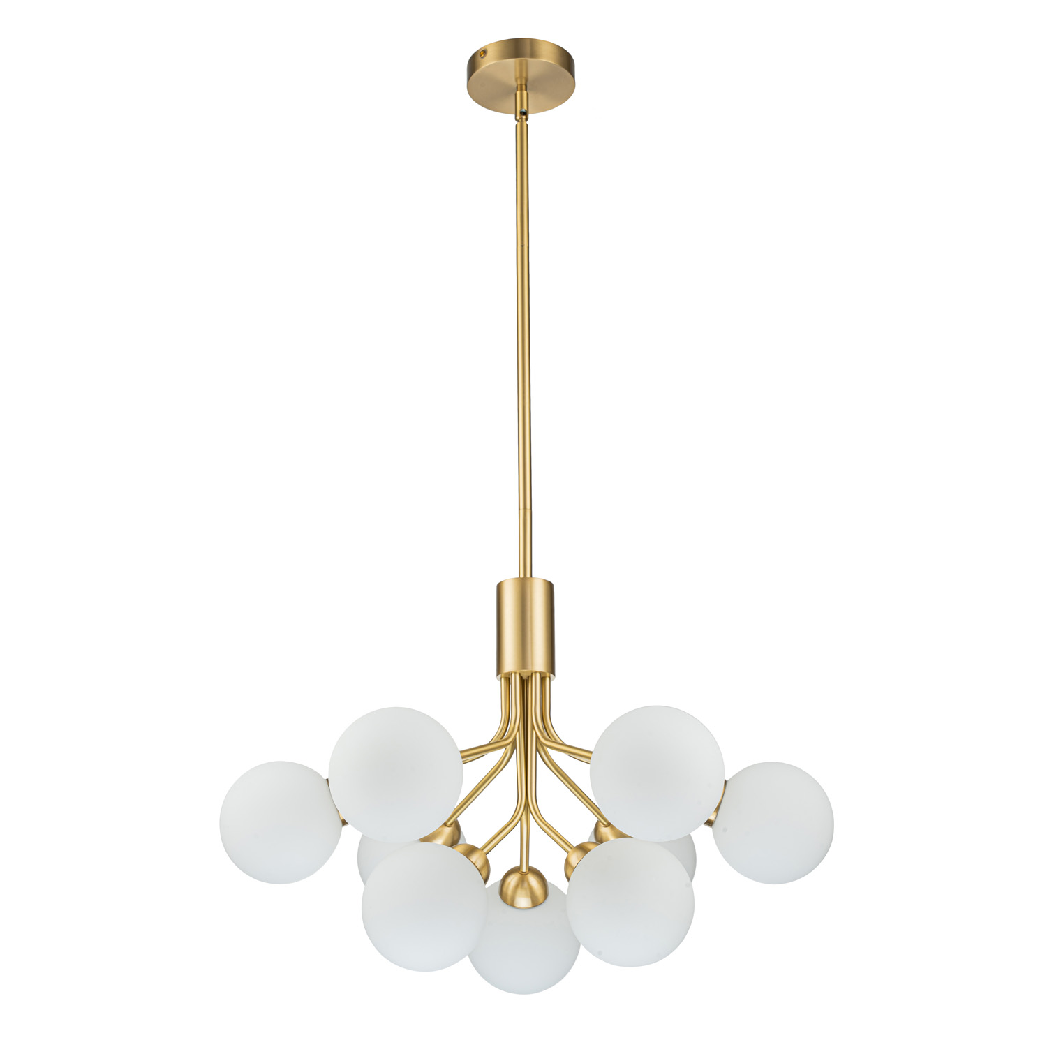 Подвесная люстра Belfast Bryson L-8130-6+3 BR GL_BF