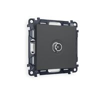 Розетка TV оконечная Ambrella Volt ALFA мягкое касание 50-870 MHz 1dB QUANT MA913010_AMB