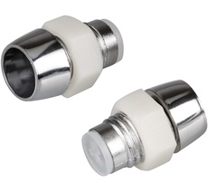 5PC Держатель 5мм (хром.пластик, с гайкой) ( Arlight 005026_ARL