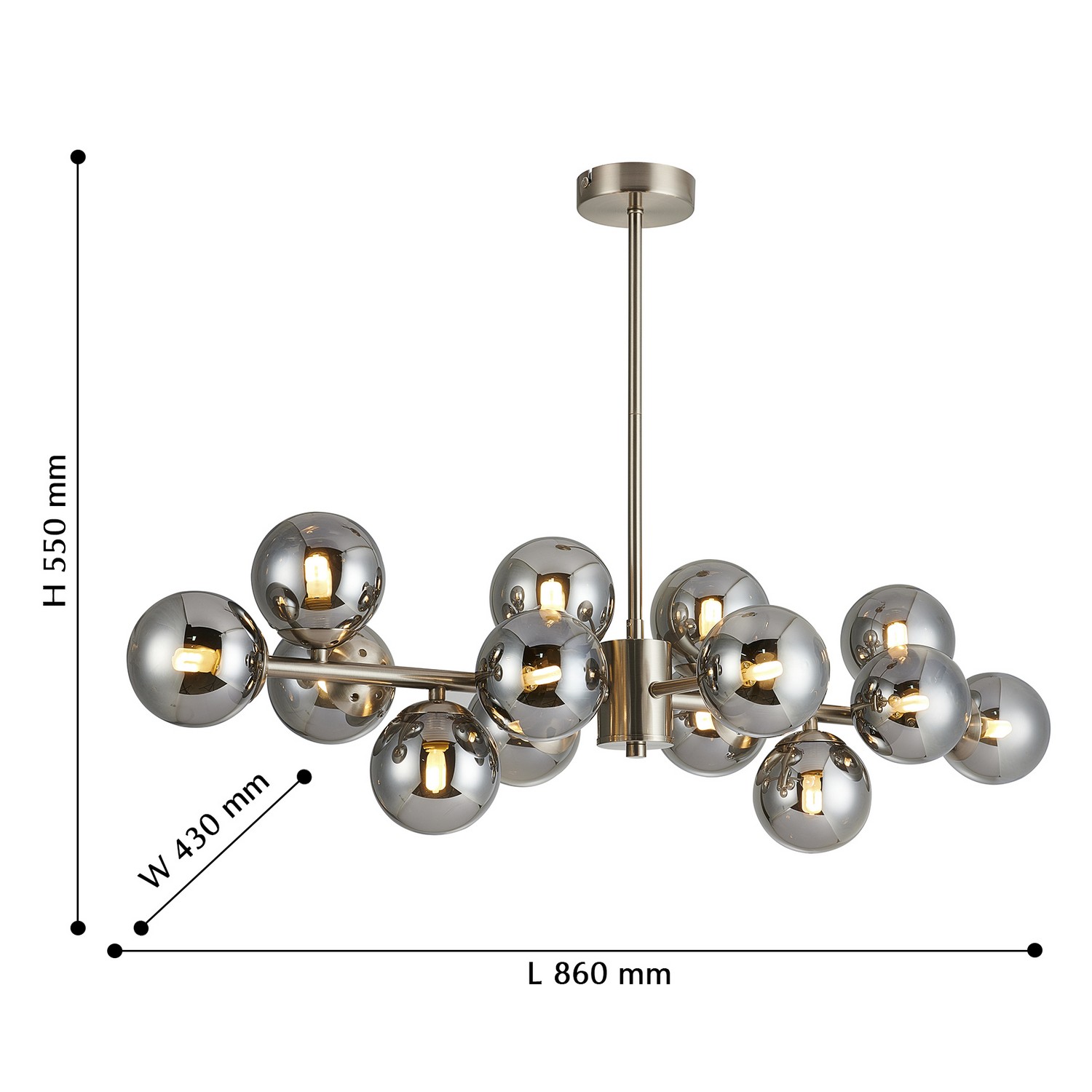 Потолочная люстра Favourite Varietas 2650-14P
