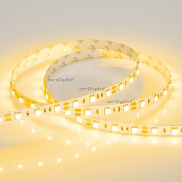 Лента RT-B60-10mm 12V Yellow (14.4 W/m, IP20, 5060, 5m) (ARL, Открытый) 012342(2)_ARL