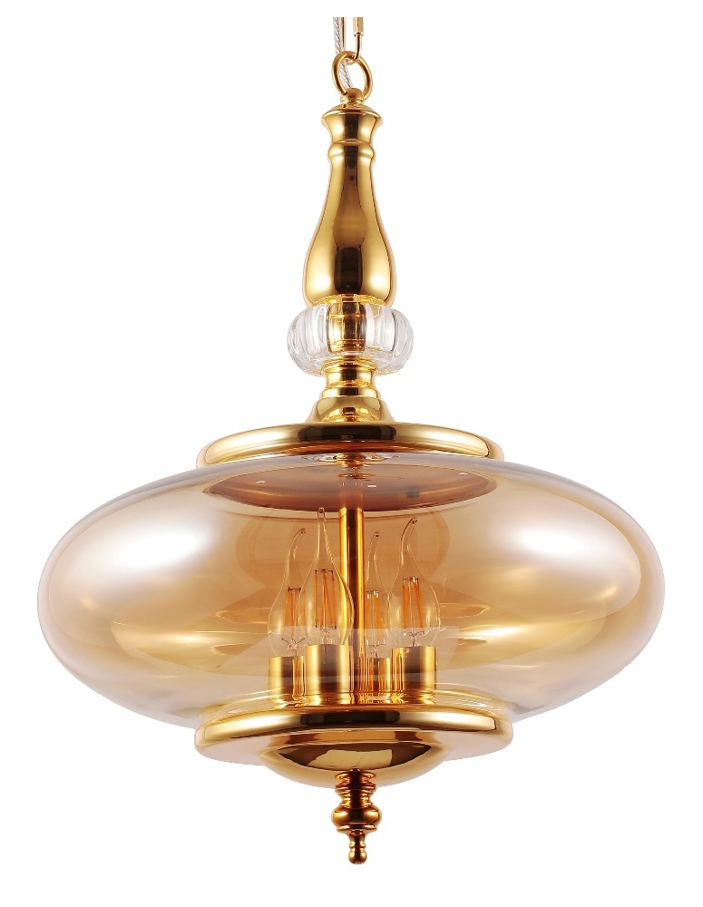 Подвесной светильник Crystallux MIEL MIEL SP4 GOLD_CR