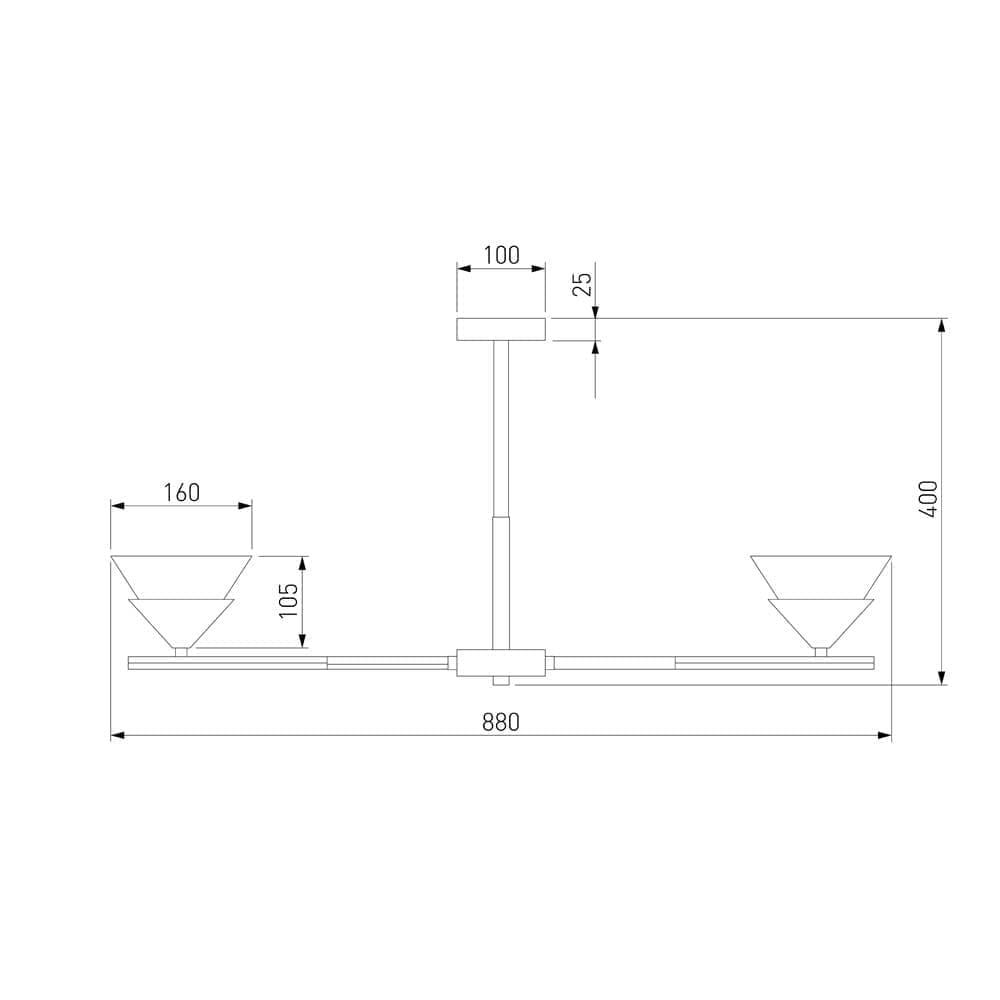 Потолочная люстра Eurosvet в стиле лофт Rylee a057600_EU