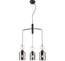 Подвесной светильник MD.0103-3-S BK+FGD Imex MD.0103-3-S BK+FGD_IM