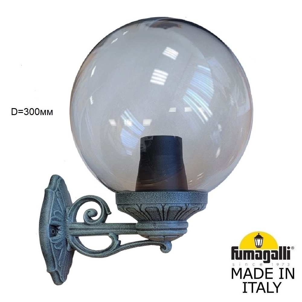 Уличный настенный светильник FUMAGALLI BISSO G30.131.000.VZF1R
