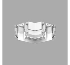 Угол профиля Denkirs SMART ONE TR2026-WH