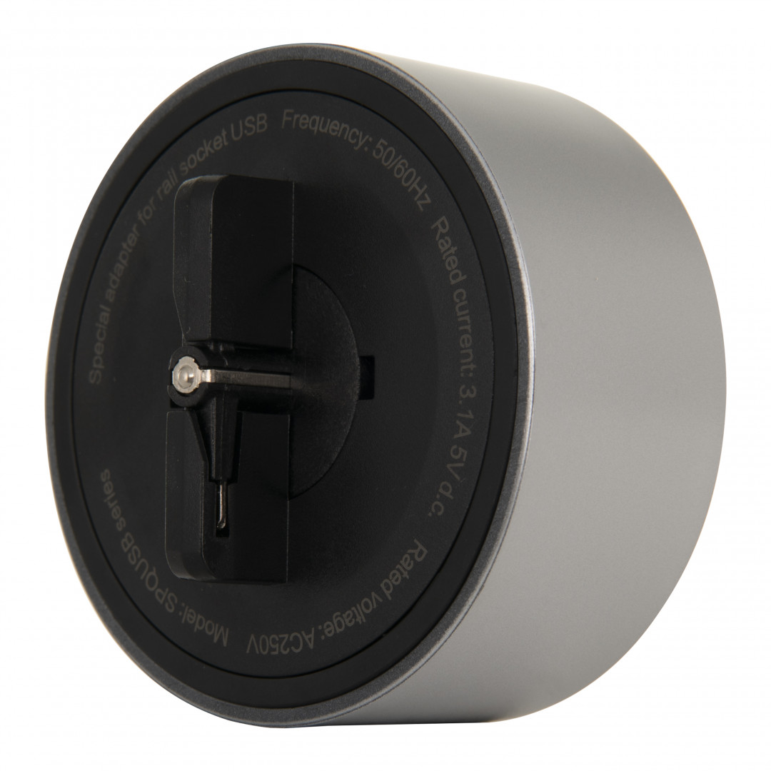 Трековая розетка Arte Milano track-sockets 399732TS/USB-Type-C Silver