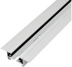 Встраиваемый шинопровод под гипсокартон однофазный металл/медь, белый, 1 метр Escada ESTR10008_ESC