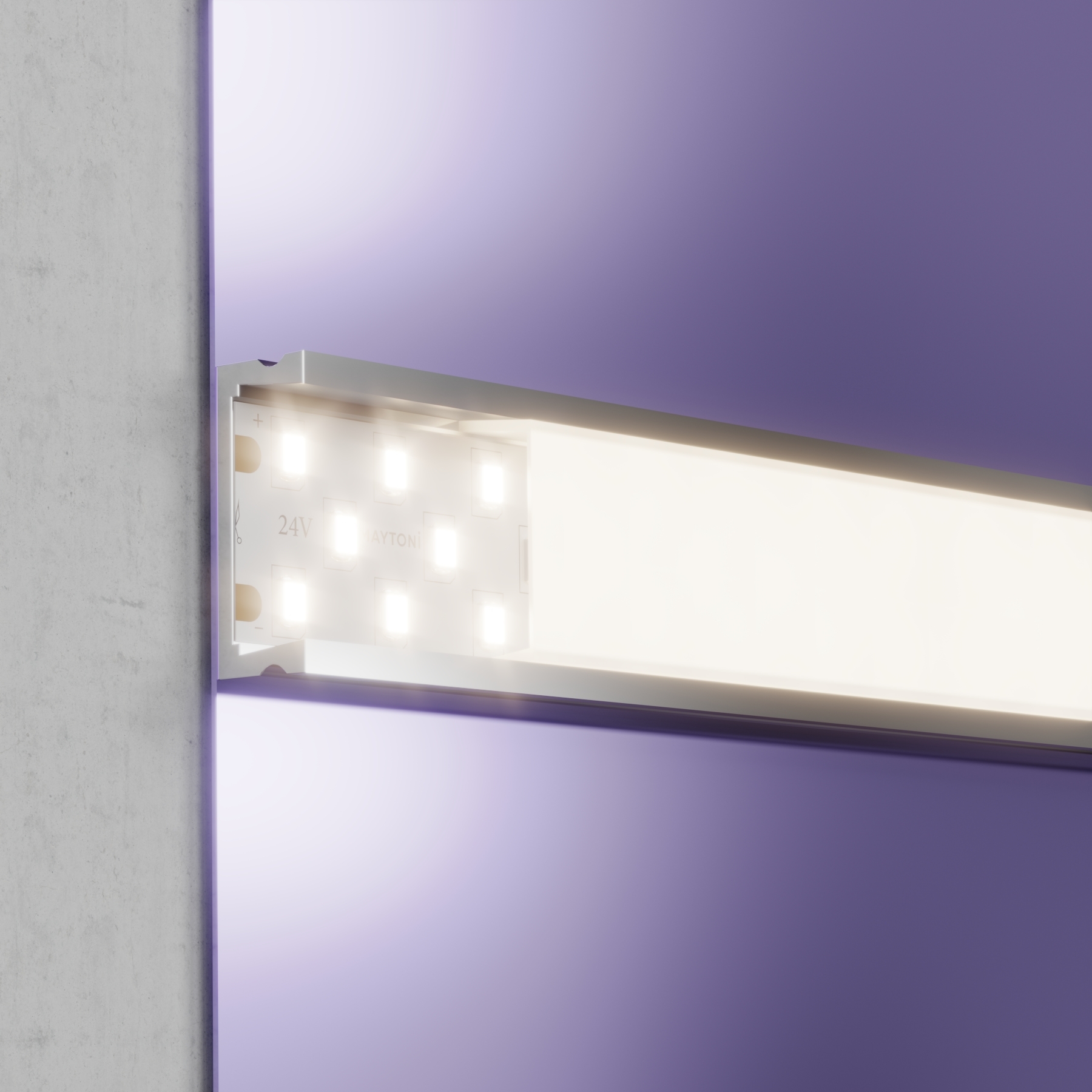 Светодиодная лента 24В Maytoni LSM 27w 4000K 3150lm 20032_MY