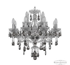 Хрустальная люстра Bohemia Ivele 1415/8+4/200 Ni K731_BI