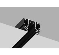 Встраиваемый трек 220V в натяжной ПВХ потолок Crystal Lux CLT 0.135 01 L2000 BL_CR