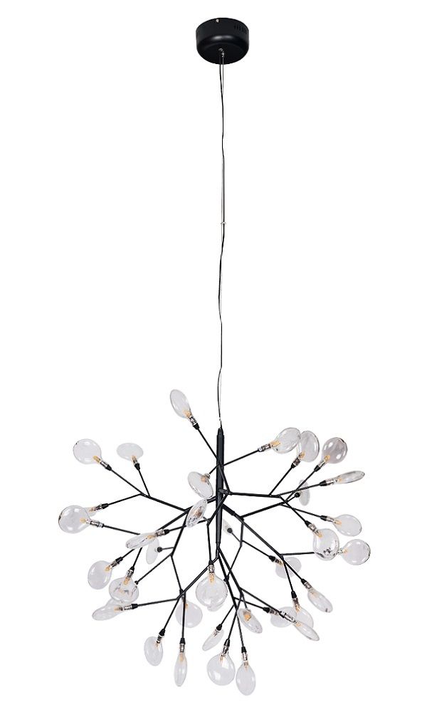 Подвесной светильник Crystallux Evita EVITA SP36 BLACK/TRANSPARENT_CR