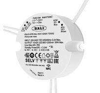 Источник тока DALI NFC DT6 600-1200mA +PUSH DIM Maytoni 721032_MY