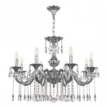 Подвесная хрустальная люстра Bohemia Ivele Crystal AL79101/8/250 A Ni_BI