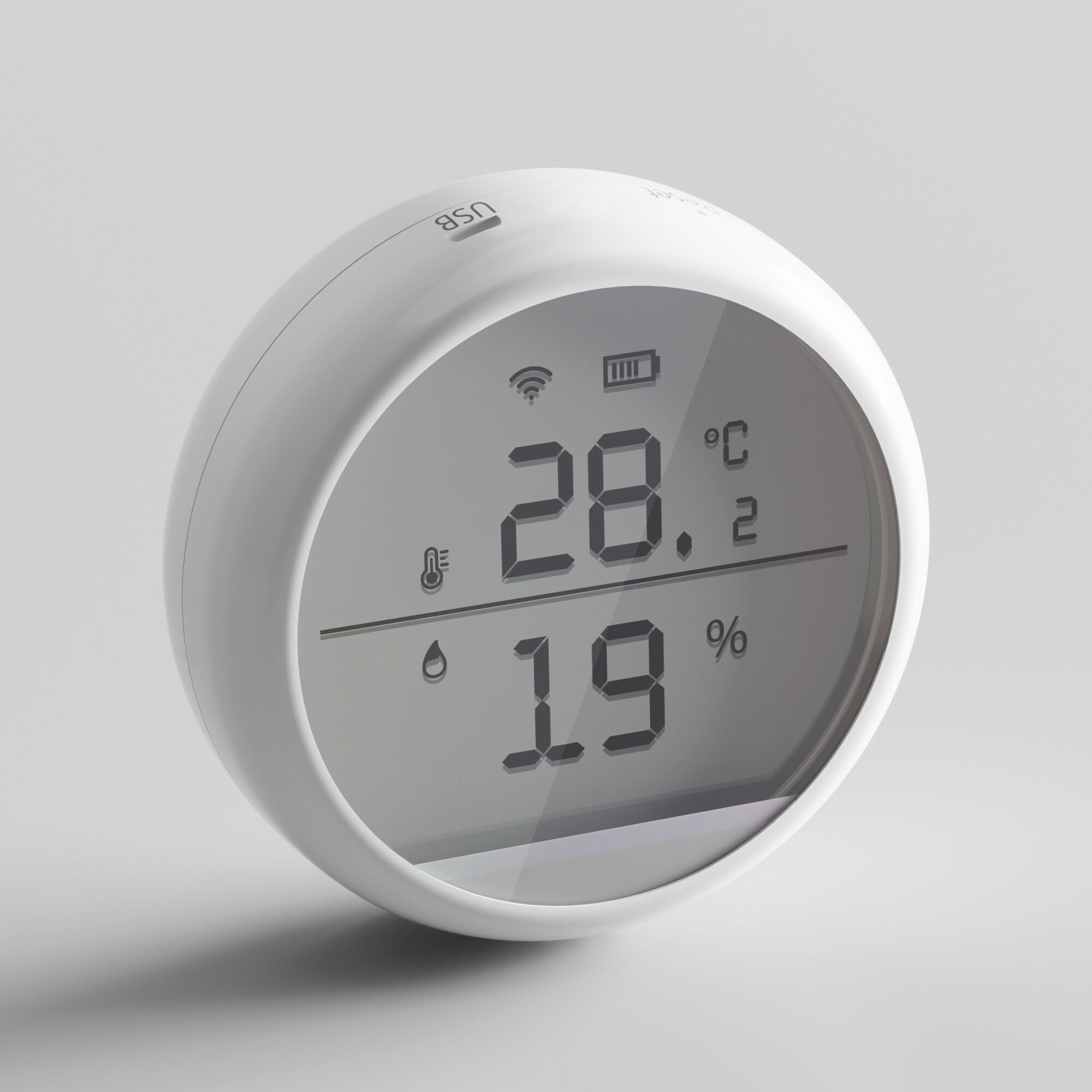 Умный датчик температуры и влажности Elektrostandard a061849_ES