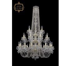 Хрустальная люстра Bohemia Art Classic 11.26.16+8+4.300.h-130.3d Gd_BI