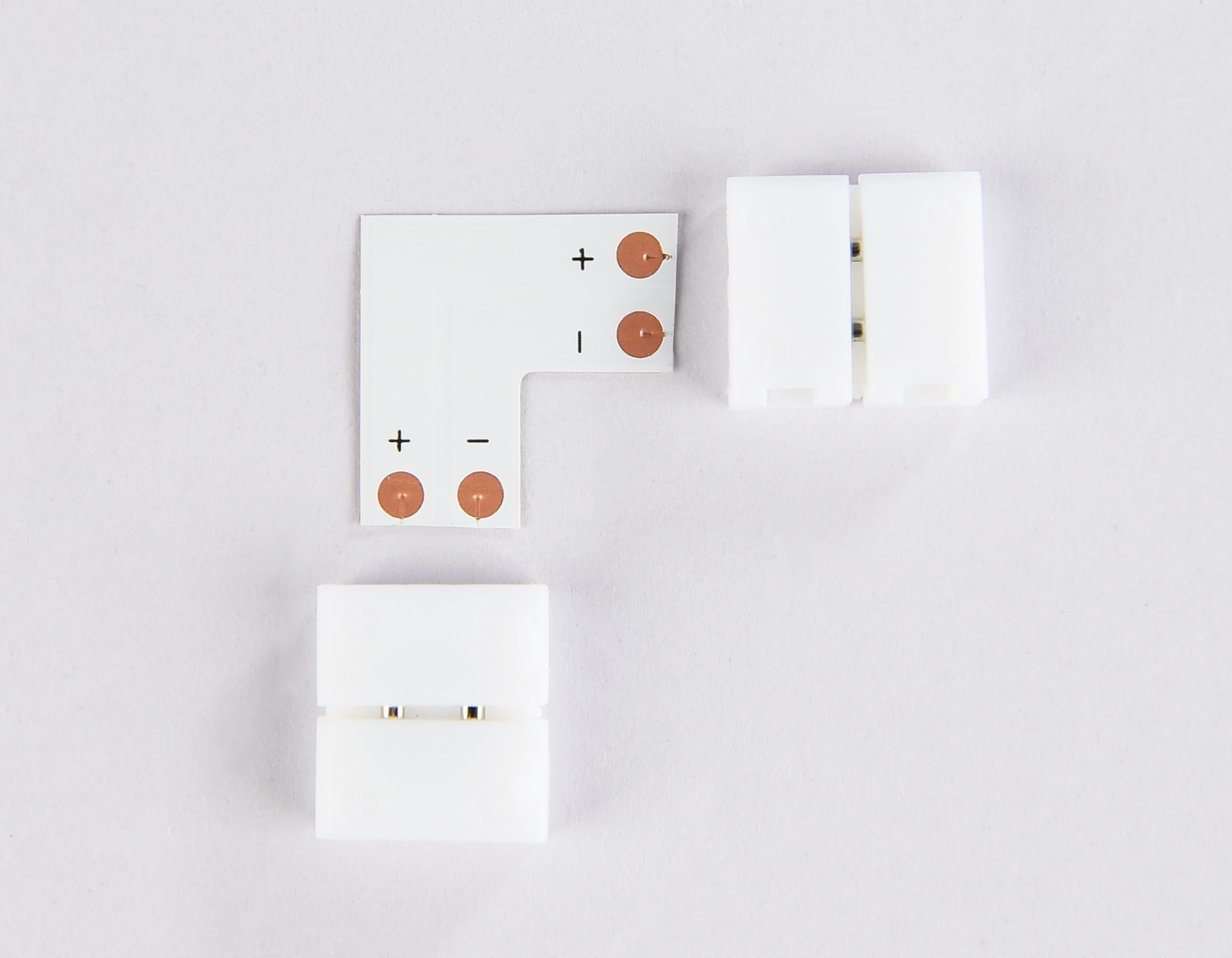 Соединитель угловой L для светодиодной ленты 5050 12/24V Ambrella Light GS GS6551_AMB