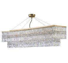 Подвесная люстра хрусталь Arti Lampadari Acquaro E 1.5.120x30.102 GP